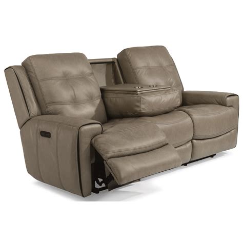 Order Power Reclining Sofa With Drop Table